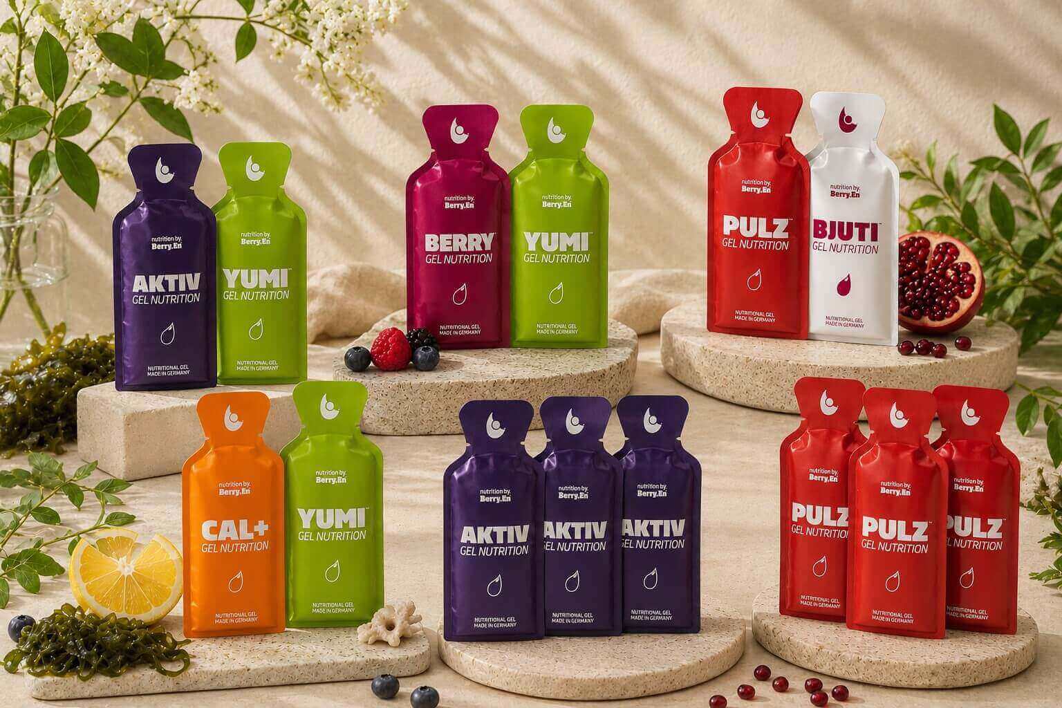 Berry - správně - sady produktů a přírodních vitamínů